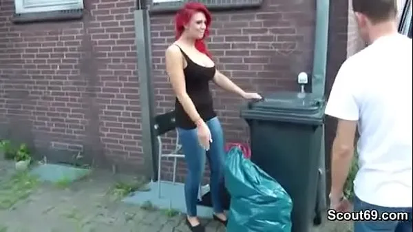 HD Nerd have Hot Public Outdoor Fuck with German Redhead Teen پاور موویز