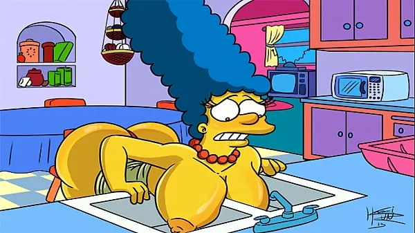 HD The Simpsons Hentai - Marge Sexy (GIF power Movies