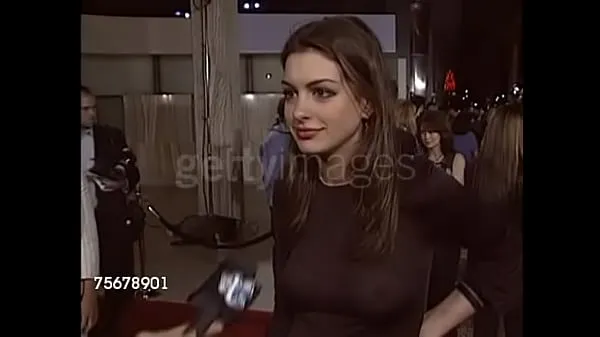 HD Anne Hathaway in her infamous see-through top power-film