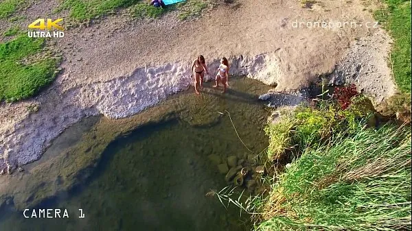 HD Naked girls - Voyeurs drone porn from Czech výkonné filmy