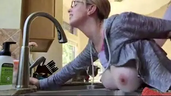 HD they fuck in the kitchen while their play power Movies