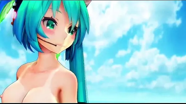 HD Miku Append Sexy Dance Nude MMD power Movies