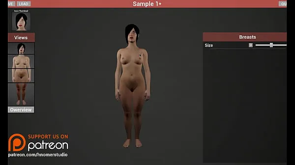 HD Super DeepThroat 2 Adult Game on Unreal Engine 4 - Costumization - [WIP močni filmi
