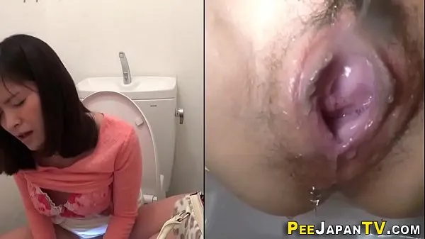HD Urinating asian toys cunt power-film