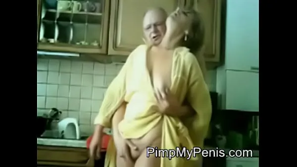HD old couple having fun in cithen power Movies