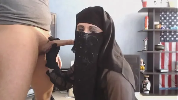 HD blowjob and cumshot on my niqab kraftfulla filmer