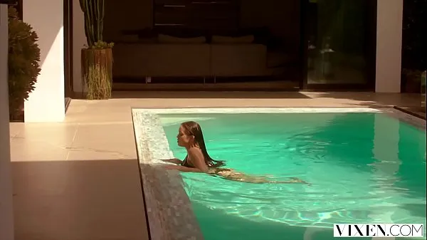 HD VIXEN Two Naughty College Students Sneak Into A Pool and Fuck A Huge Cock پاور موویز