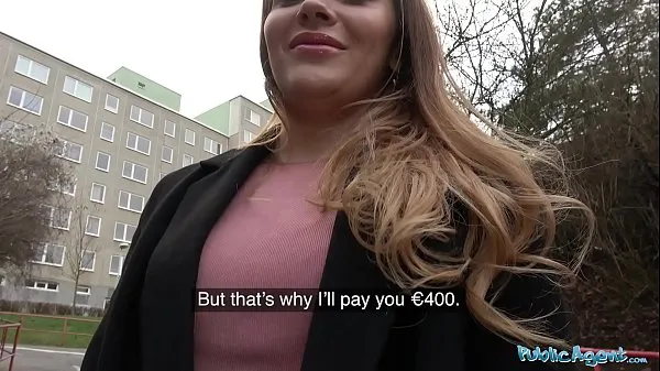 एचडी Public Agent Russian shaven pussy fucked for cash पावर मूवीज़