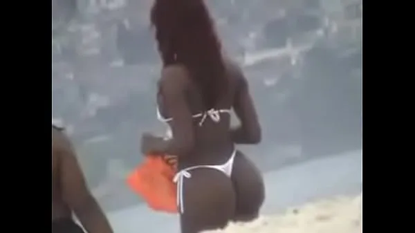Filmy HD Beach bikini mulatto o mocy