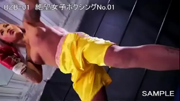 Filmes potentes Yuni DESTROYS skinny female boxing opponent - BZB01 Japan Sample em HD