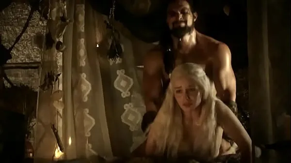 أفلام عالية الدقة Game Of Thrones | Emilia Clarke Fucked from Behind (no music قوية