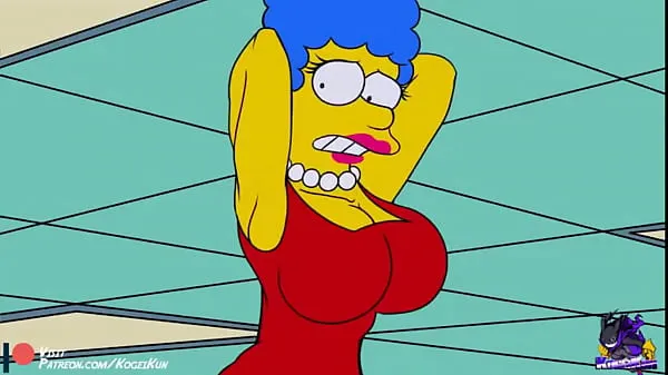 أفلام عالية الدقة Los pechos de Marge (Latino قوية