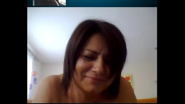 HD Italian Mature Woman on Skype 2 močni filmi