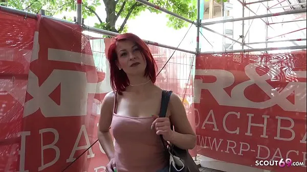 HD GERMAN SCOUT - Redhead Teen Jenny Fuck at Casting kraftfulla filmer