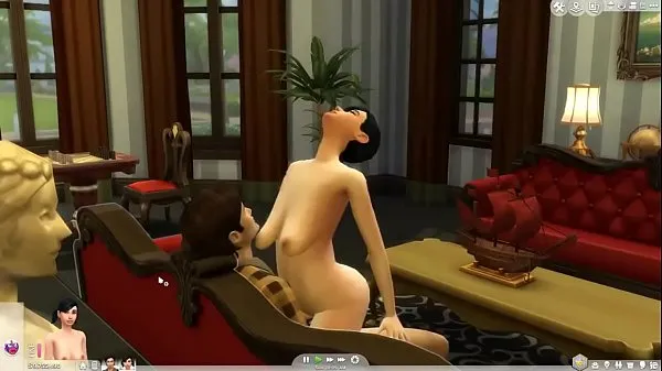 HD Die Sims 4 - Frau wird vom Ehemann auf der Couch hart gefickt MEHR BEI SIMSFUCKING.CF für Filme