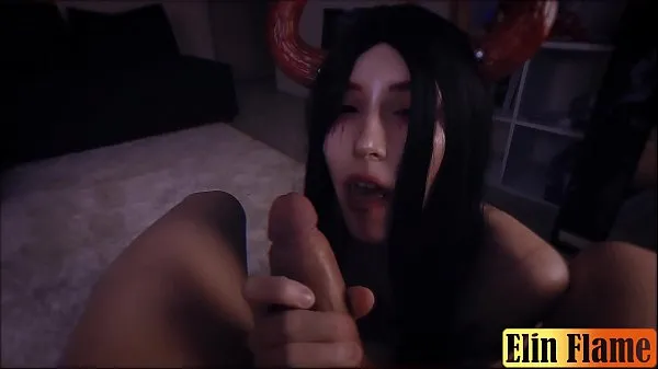 HD My step sis possessed by a Demon Succubus fucked me till i creampie at Halloween night 강력한 영화