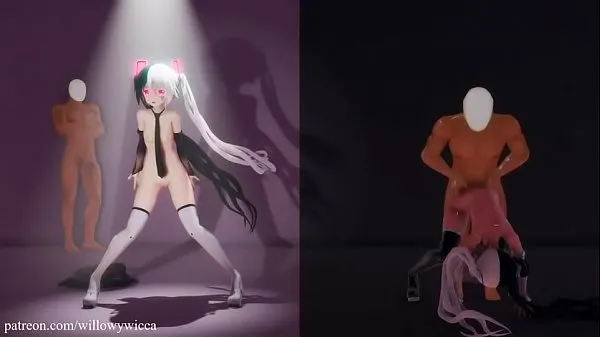 HD Front and back lovers-Hatsune Miku power Movies