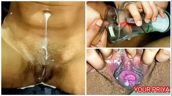 HD My wife showed her boyfriend on video call by taking out milk and water from pussy. YOUR PRIYA kraftfulla filmer