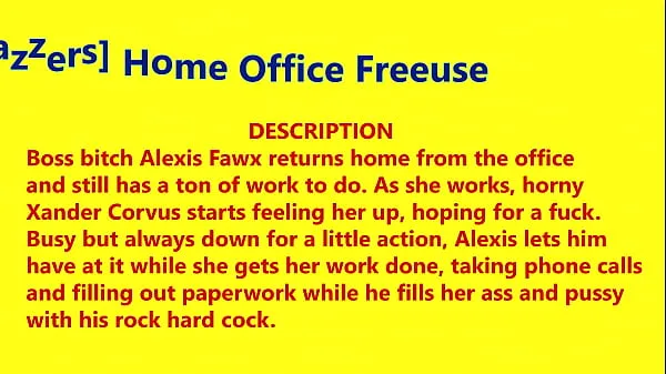 HD brazzers] Home Office Freeuse - Xander Corvus, Alexis Fawx - November 27. 2020 power Movies