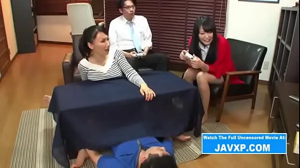 HD JAV S. Fucking Mom under Table on Game Night Power Movies