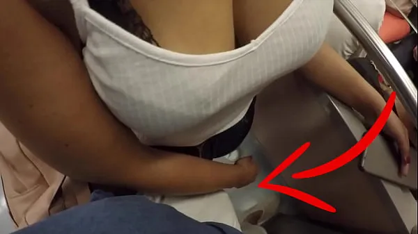HD Unknown Blonde Milf with Big Tits Started Touching My Dick in Subway ! That's called Clothed Sex 강력한 영화