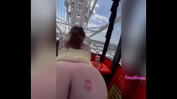 HD Slut get fucks in public on the Ferris wheel power Movies