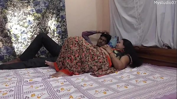 HD Indian sexy Bhabhi teaching her stepbrother how to fucking !!! best sex with clear audio power Movies
