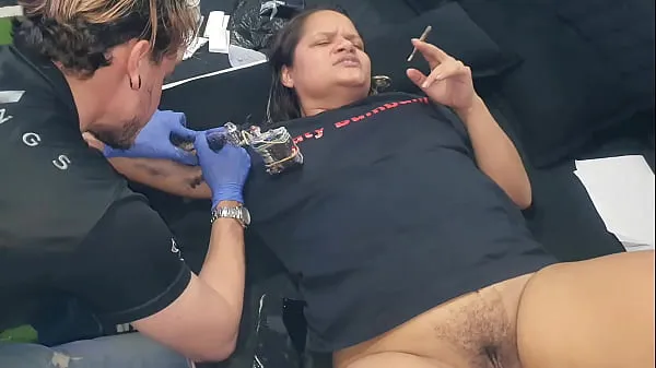 HD My wife offers to Tattoo Pervert her pussy in exchange for the tattoo. German Tattoo Artist - Gatopg2019 power Movies