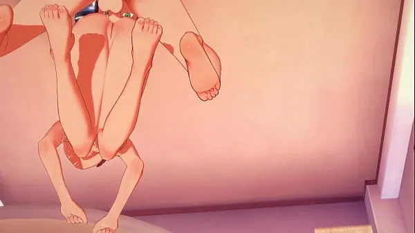 HD Ben Teen Hentai - Ben x Gween Hard sex [Handjob, Blowjob, boobjob, fucked & POV] (uncensored) - Japanese asian manga anime game porn 강력한 영화