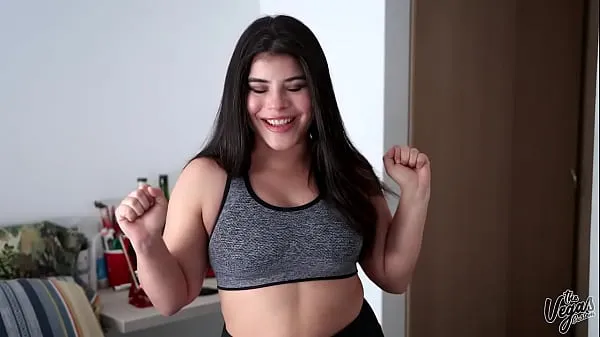HD Juicy natural tits latina tries on all of her bra's for you power Movies