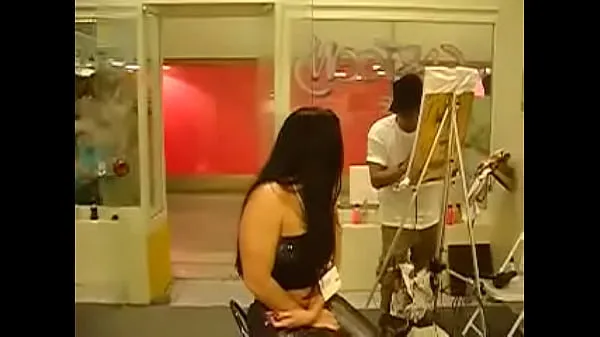 HD Monica Santhiago Porn Actress being Painted by the Painter The payment method will be in the painted one výkonné filmy