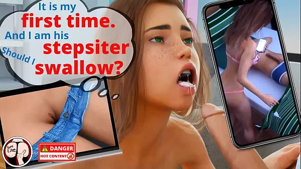 HD My little redhead stepsister finally tasted my cum from 22cm huge dick. - Hottest sexiest moments - (Milfy City- Sara močni filmi