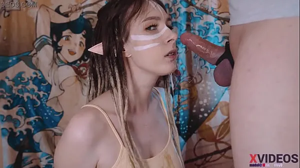 Phim HD Cute girl elf in dreadlocks sucking my cock juicy! Drooling deep blowjob ! Deep throat my beautiful girlfriend mạnh mẽ