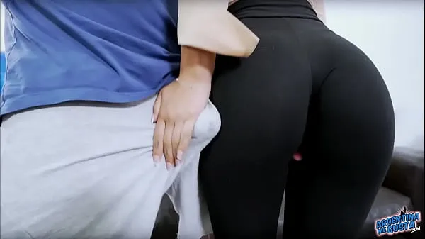 HD HOLY ASS! Black Leggings Are EVERYTHING. Should Be Mandatory for Latina Teens power Movies