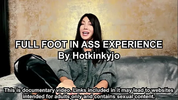 HD HOTKINKYJO FULL FOOT IN ASS EXPERIENCE - SELF DOCUMENTARY power Movies