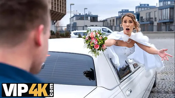 HD BRIDE4K. The Wedding Limo Chase močni filmi