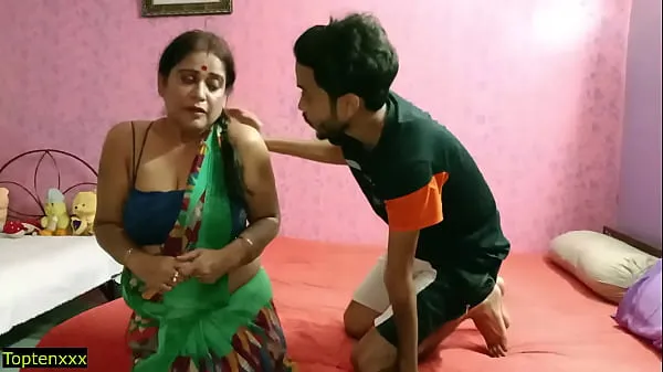 HD Indian hot XXX teen sex with beautiful aunty! with clear hindi audio teljesítményű filmek