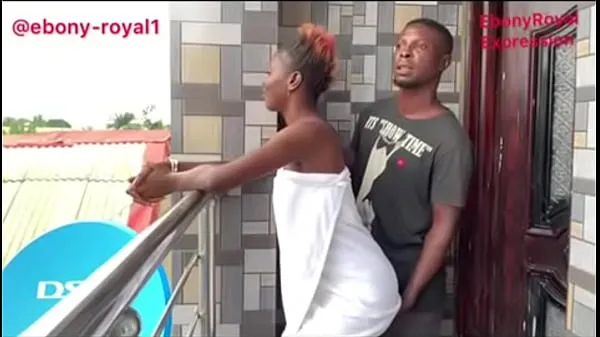 HD Lagos big boy fuck her step sister at the balcony full video on Red güçlü Filmler