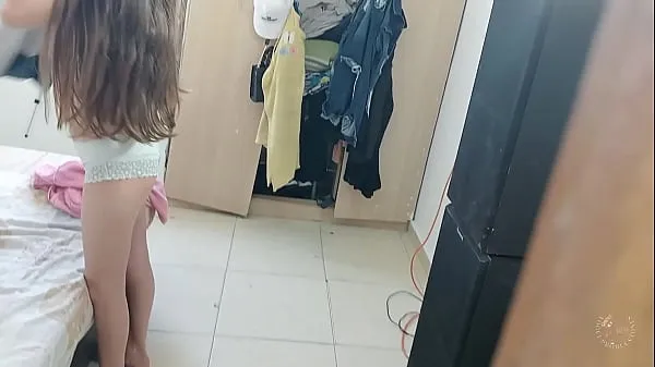 HD stepdaughter borrows clothes from her stepfather and for the favor he fucks her part 1 power Movies