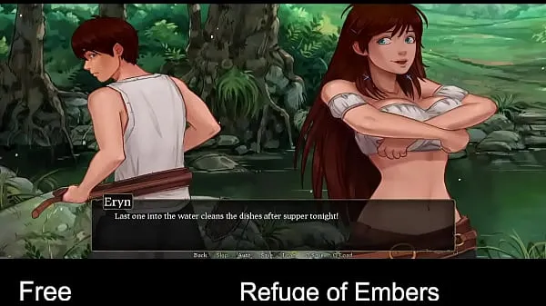 एचडी Refuge of Embers (Free Steam Game) Visual Novel, Interactive Fiction पावर मूवीज़