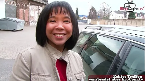 HD German Asian young woman next door approached on the street for orgasm casting 강력한 영화