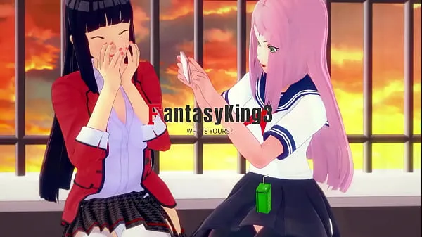 HD Hinata Hyuga and Sakura Haruno love triangle | Hinata is my girl but sakura get jealous | Naruto Shippuden | Free power Movies