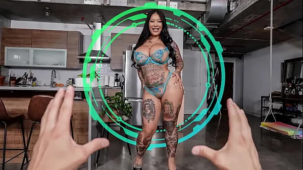 HD SEX SELECTOR - Curvy, Tattooed Asian Goddess Connie Perignon Is Here To Play power Movies