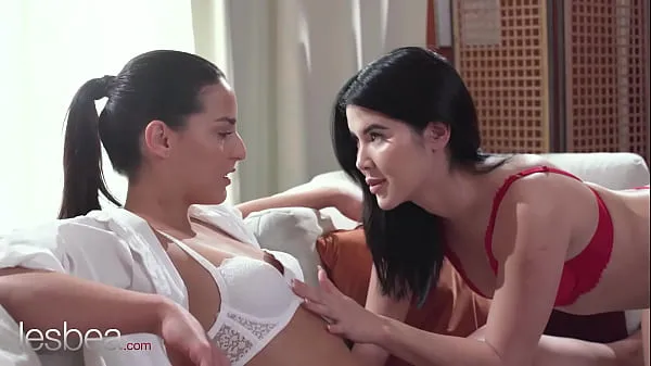 HD Lesbea Dressed in sexy lingerie these two lesbians have intimate sex together پاور موویز