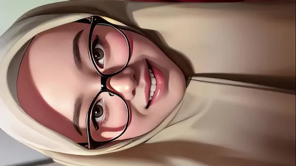 HD-hijab girl shows off her toked tehoa elokuviin