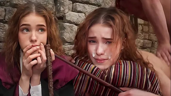 HD ERECTO ! - Hermione´s First Time Struggles With A Spell - NoLube močni filmi